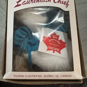 Baby mocassin slippers in Blue size 4